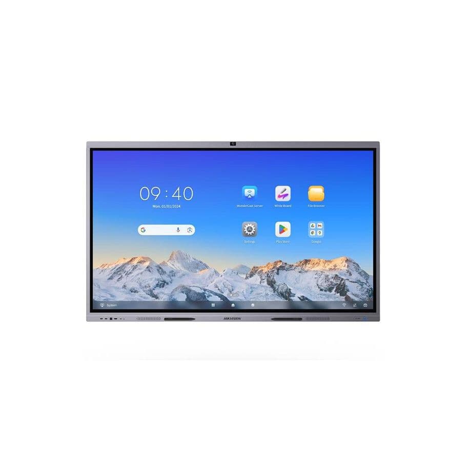 Hikvision DS-D5C75RB/B 75" 4K Interactive Display with Built-in 4K Camera