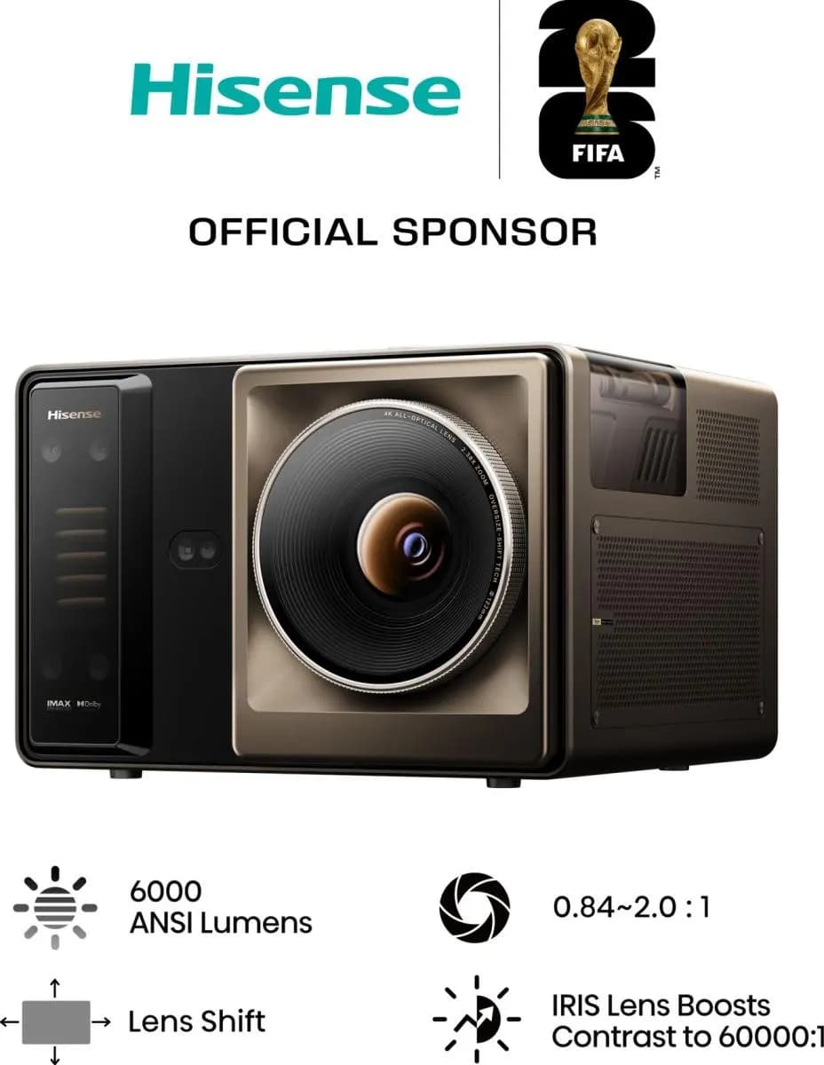 Hisense XR10 4k Laser Projector product photo