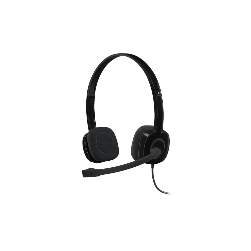 Logitech H151 Binaural Head-band Black