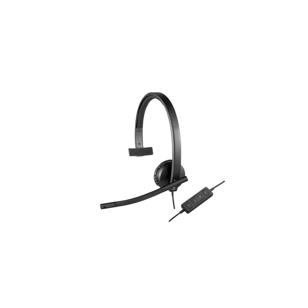 Logitech H570e Monaural Head-band Black
