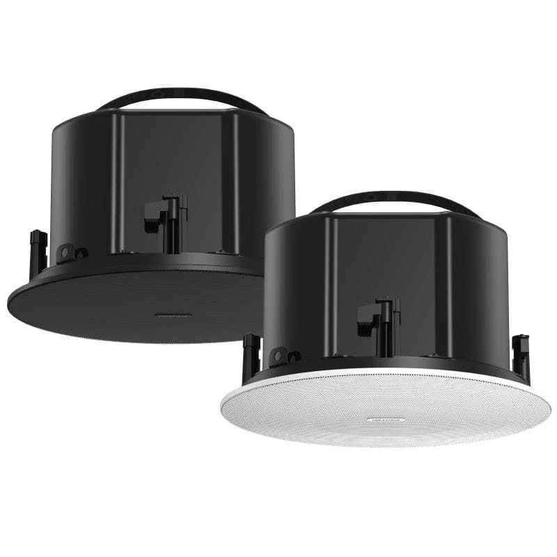 Hikvision DS-QAPS6R6-6P/BLACK 6.5" Network Frameless Ceiling Speaker PoE