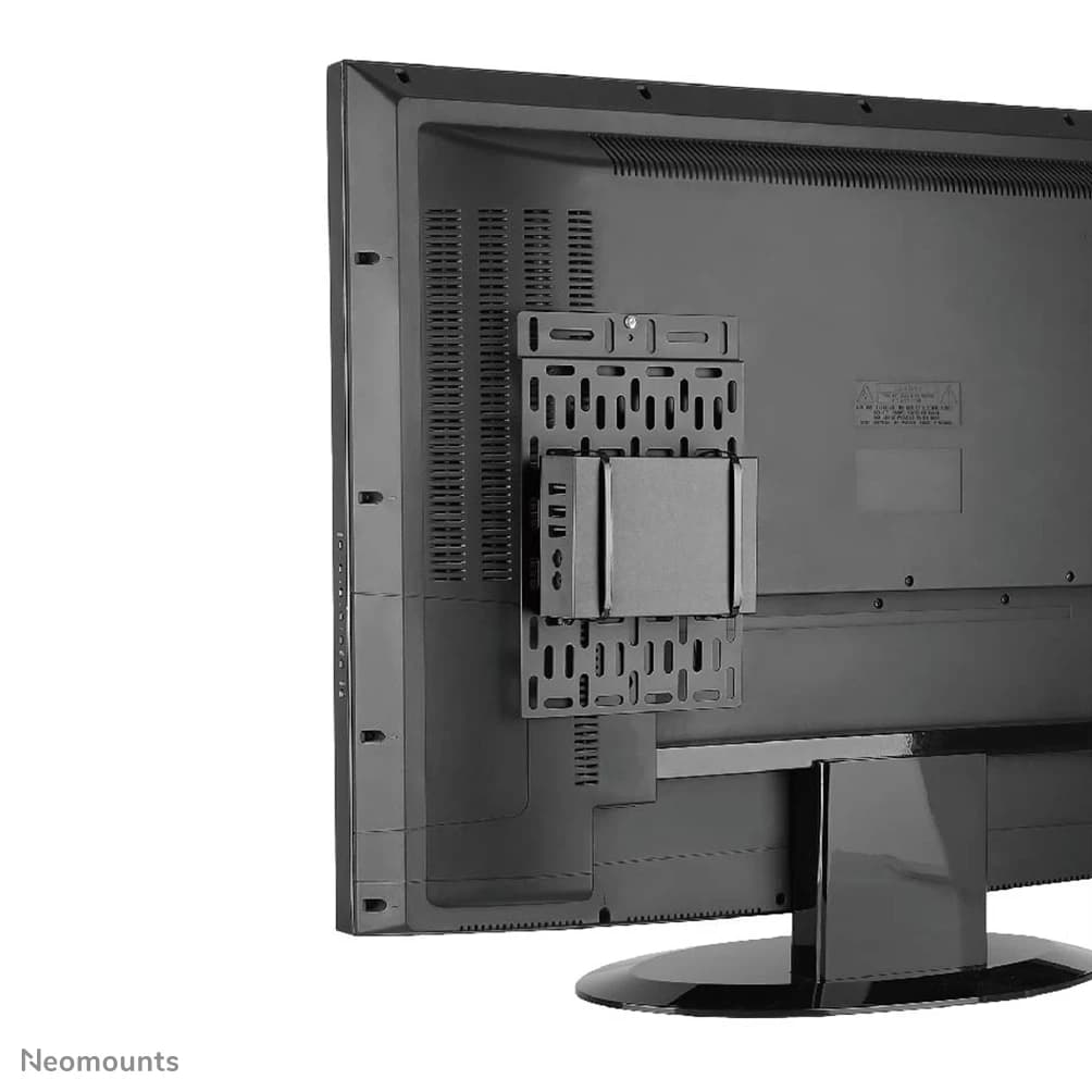Neomounts NS-MPM100 mediaplayer holder - Monitor stand-mounted CPU holder - 5 kg - Black - China - 342 mm - 10 mm