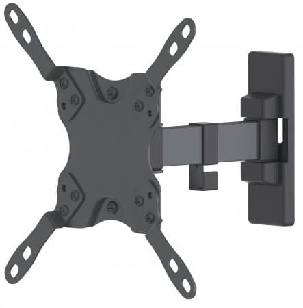 Manhattan Wall Mount for TV/Monitor (Tilt and Swivel 2 pivots), 13"�42", VESA 75x75mm�200x200mm, Max 20kg