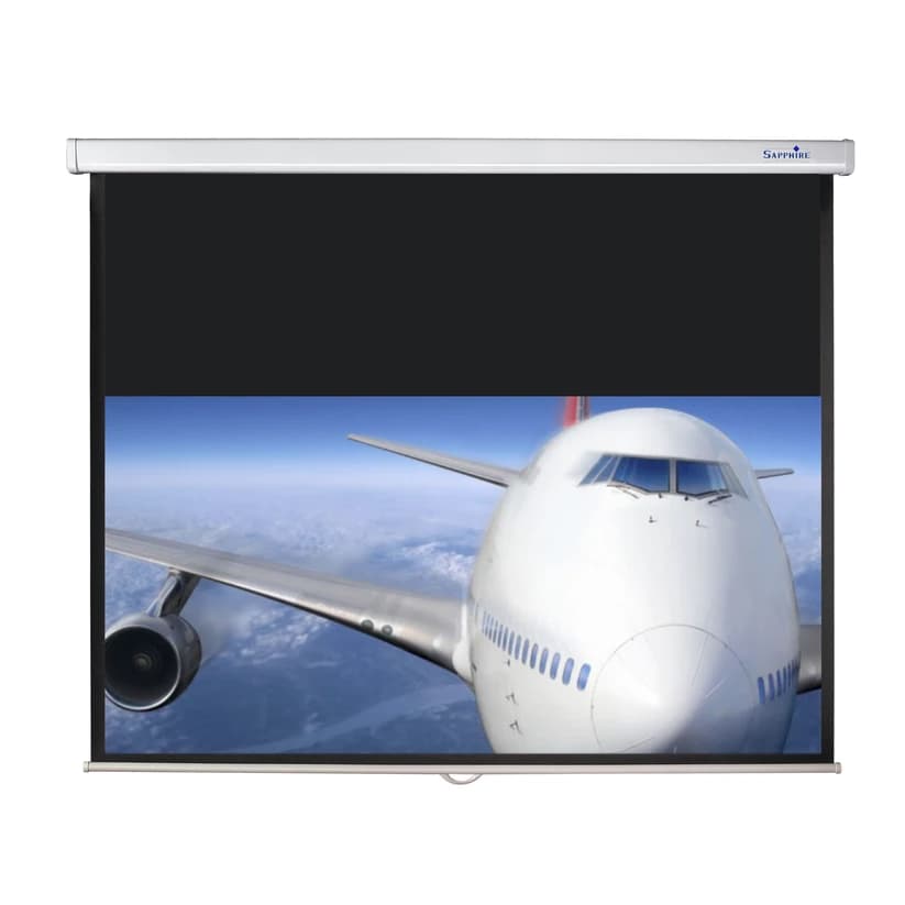 Sapphire 16:9 Ratio 2.7m Manual Projector Screen
