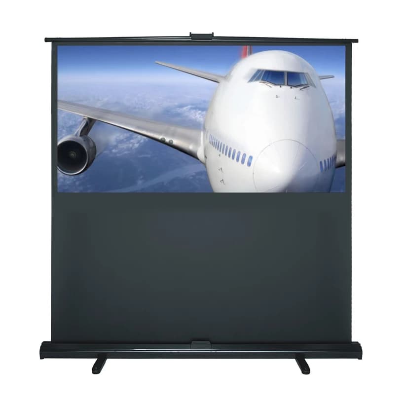 Sapphire 16:9 Ratio - 1.3m Manual Floor Projector Screen - - Scissor Action