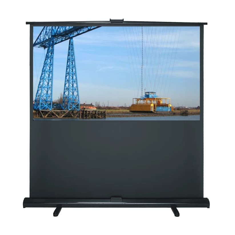 Sapphire SFL162WSF10 Mobile Pull up Projection Screens with self support scissor action arms , 16:10, 80" Diagonal