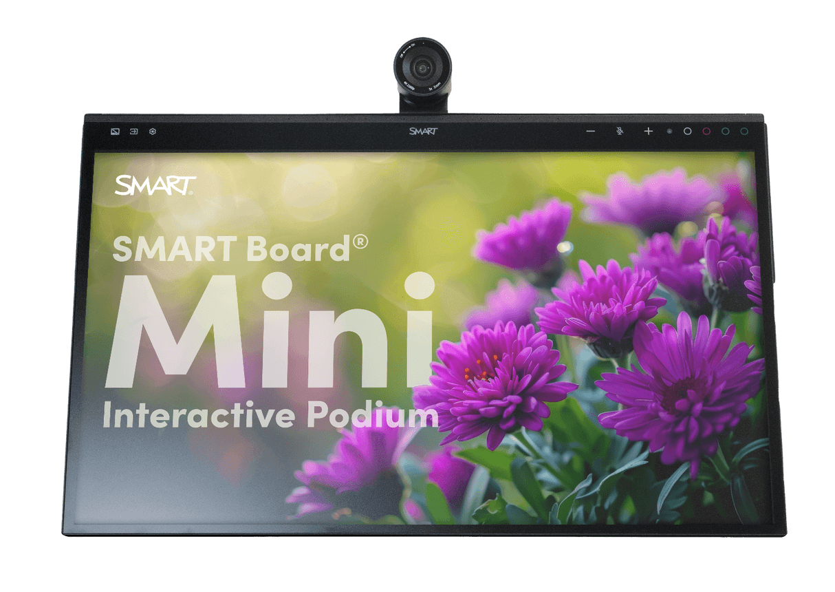 SMART Board Mini 727 interactive podium, front view