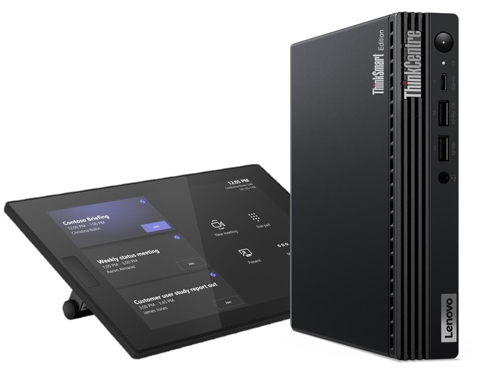 Lenovo ThinkSmart Tiny Kit, official Lenovo product image of the tiny-form-factor compute unit