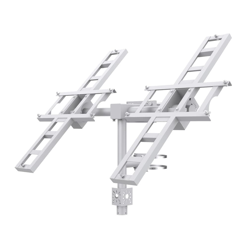 TP-Link VIGI 180W Solar Mount galvanised steel pole bracket assembly