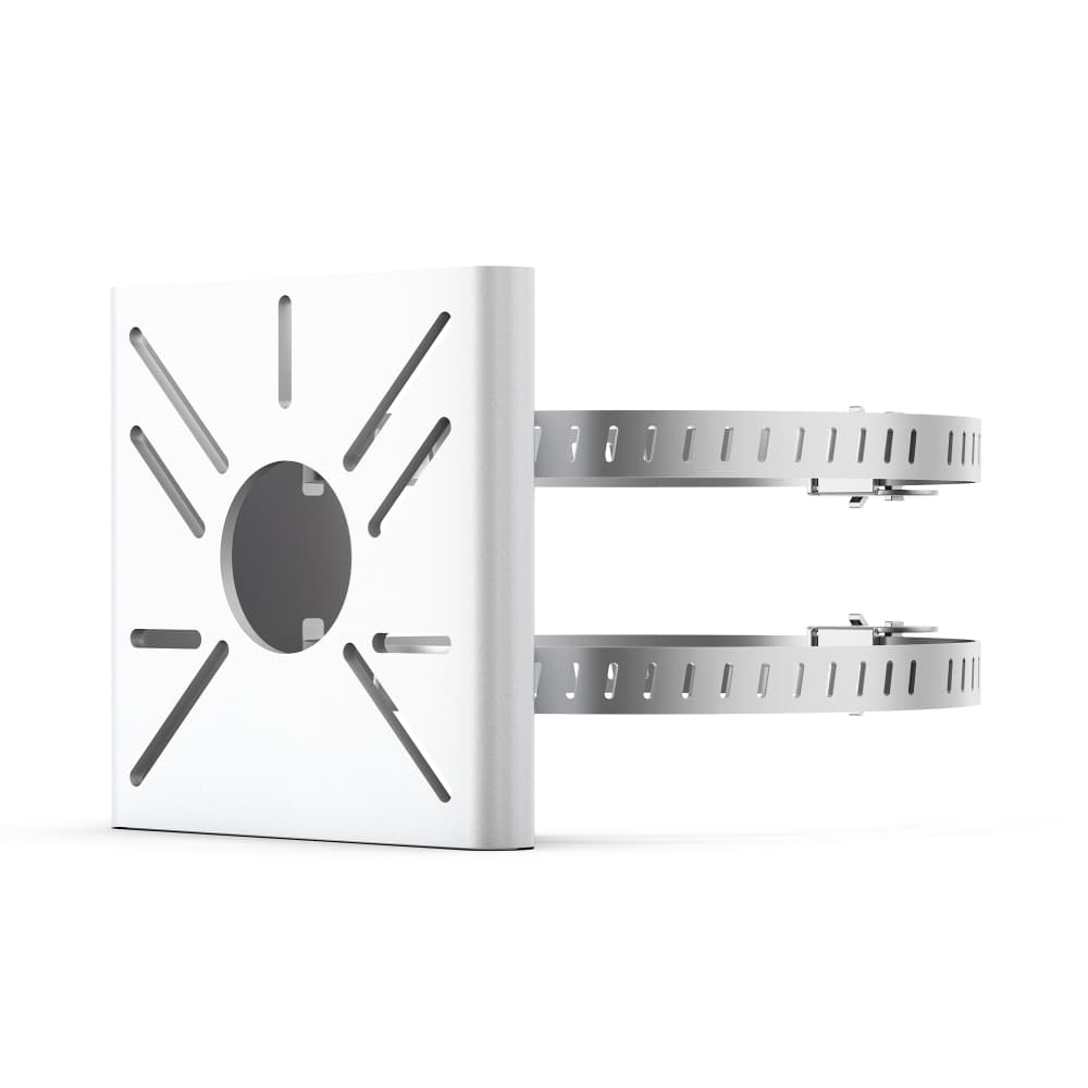 TP-Link VIGI VMB-350 pole mounting bracket in VIGI white