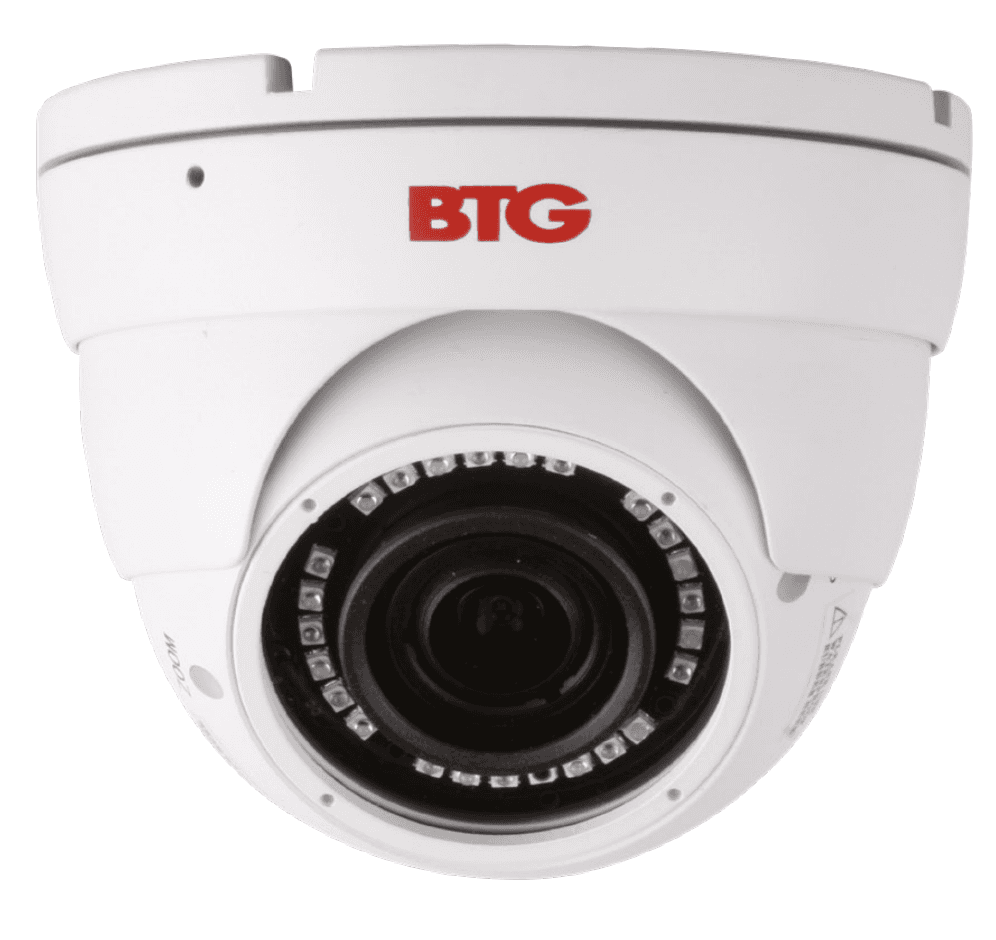 Bolide BTG-N1509IRODVA/W 5MP varifocal eyeball network camera in white