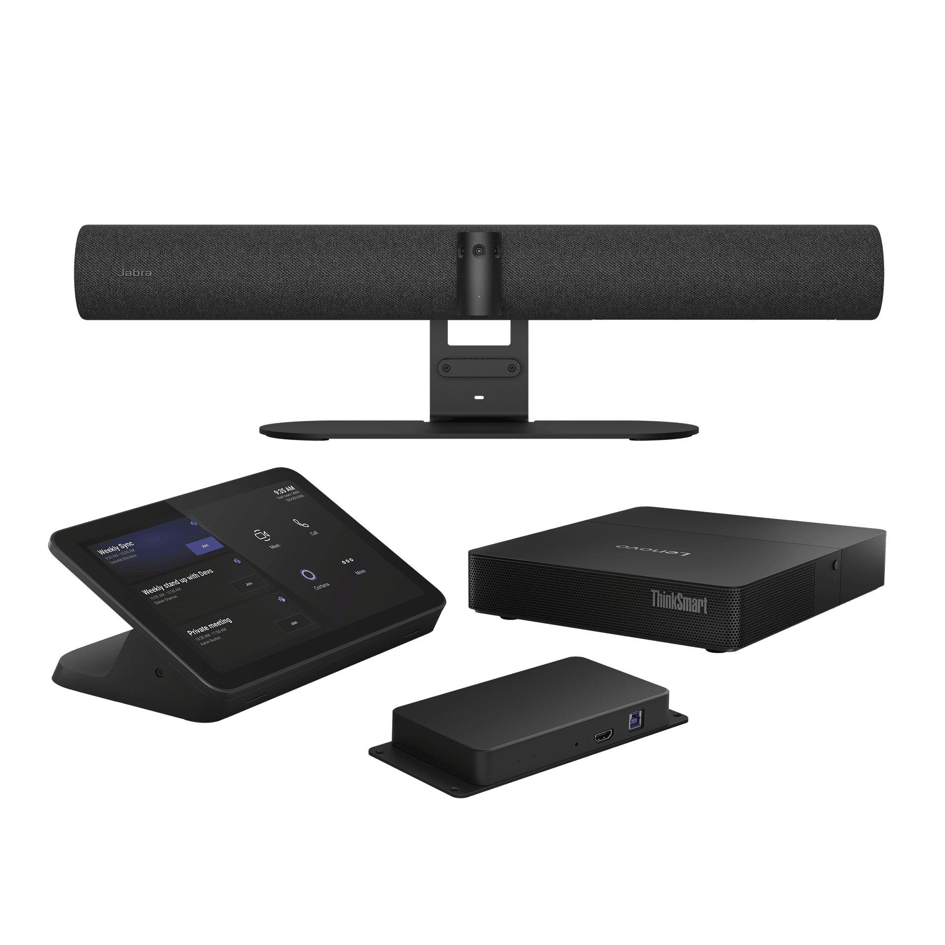 Jabra PanaCast 50 Room System 2 with IP controller. Manufacturer product shot.