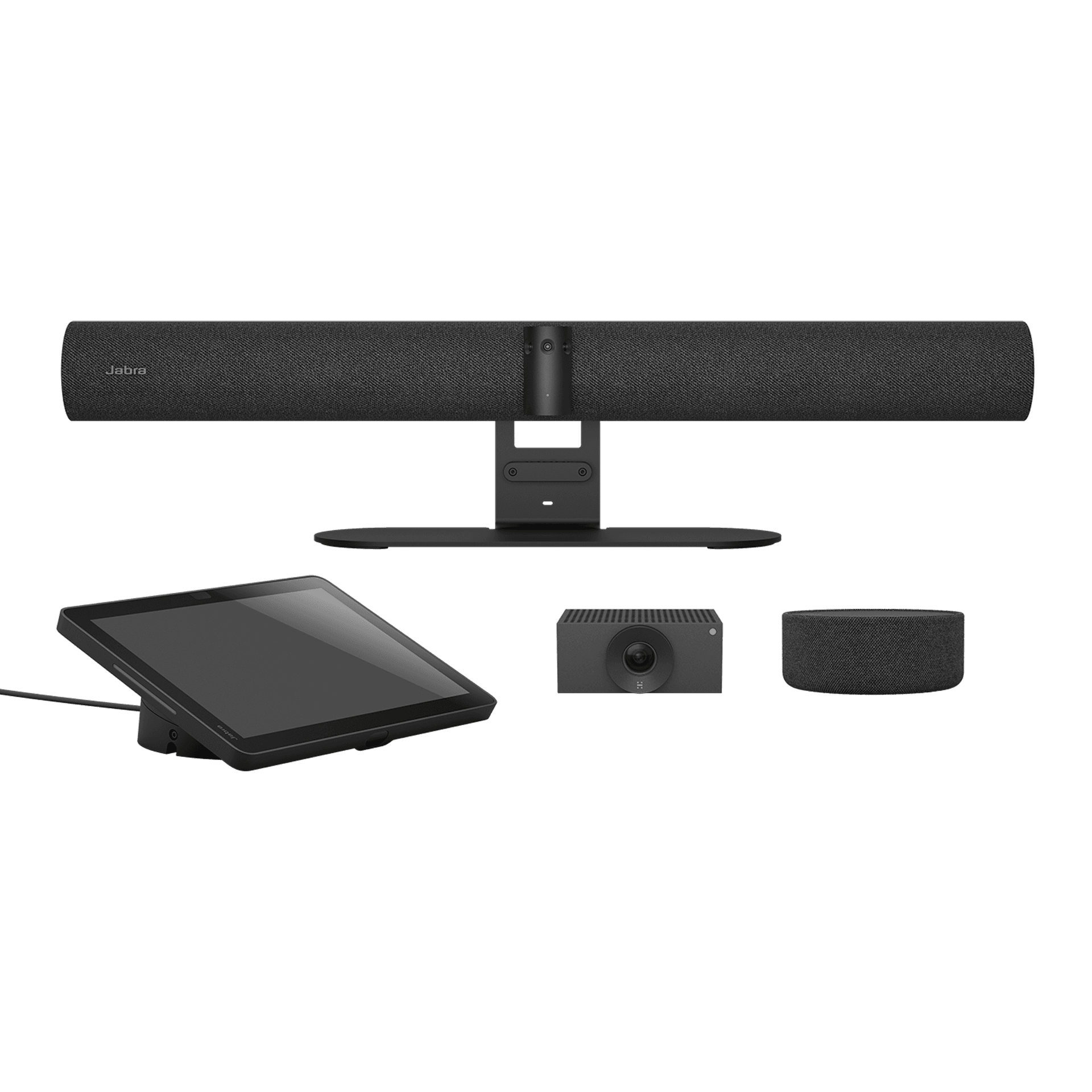 Jabra PanaCast Room Kit components. Manufacturer kit image.