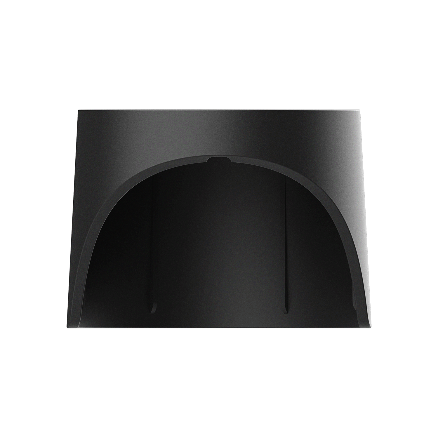 Jabra PanaCast 50 Video Bar System privacy cover in black. Manufacturer product shot.