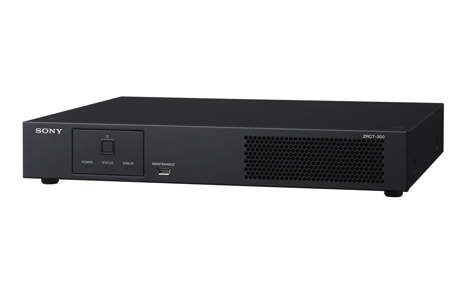 Sony ZRCT-300 Crystal LED display controller — front three-quarter view.