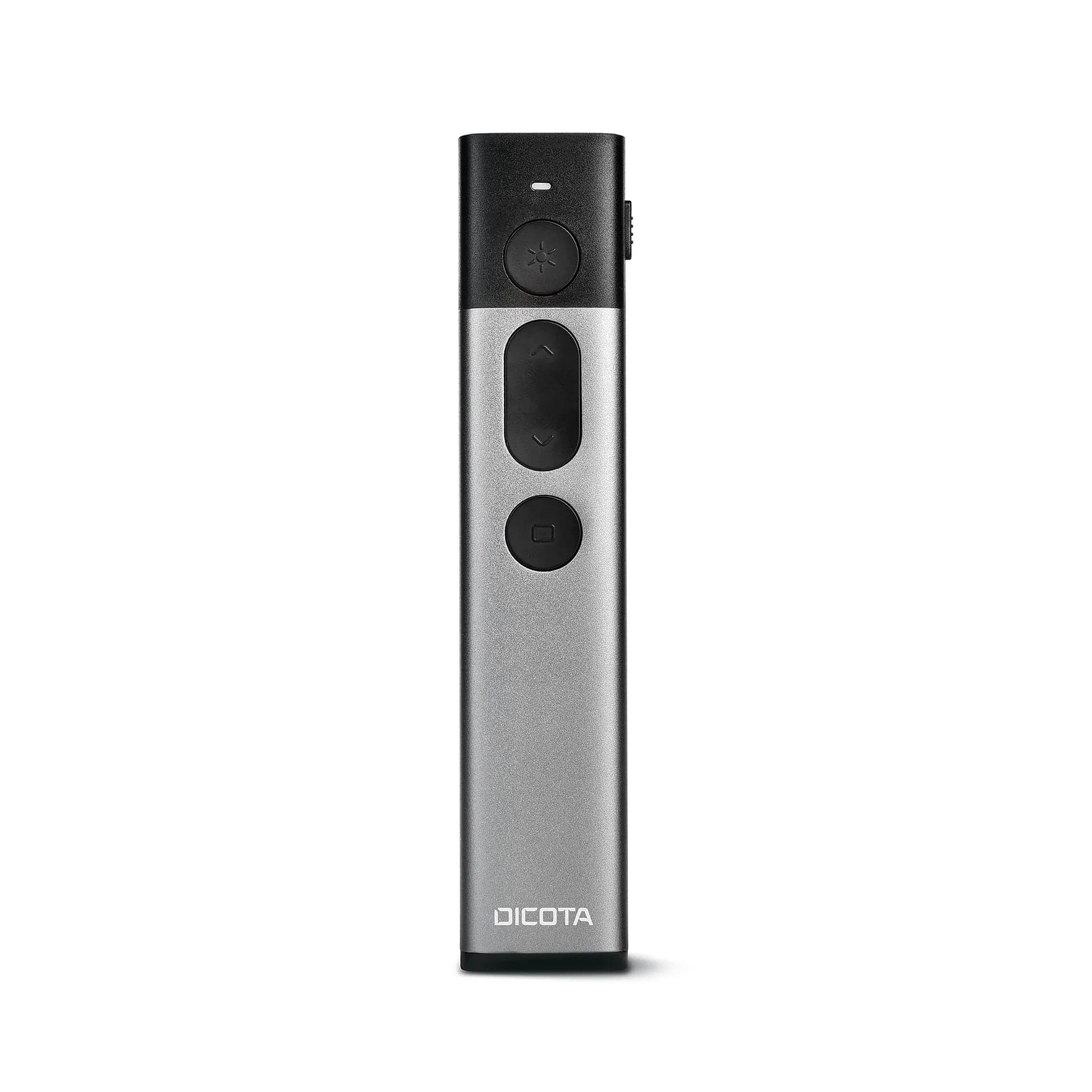 DICOTA Wireless Laser Presenter, front view of the handheld presentation remote