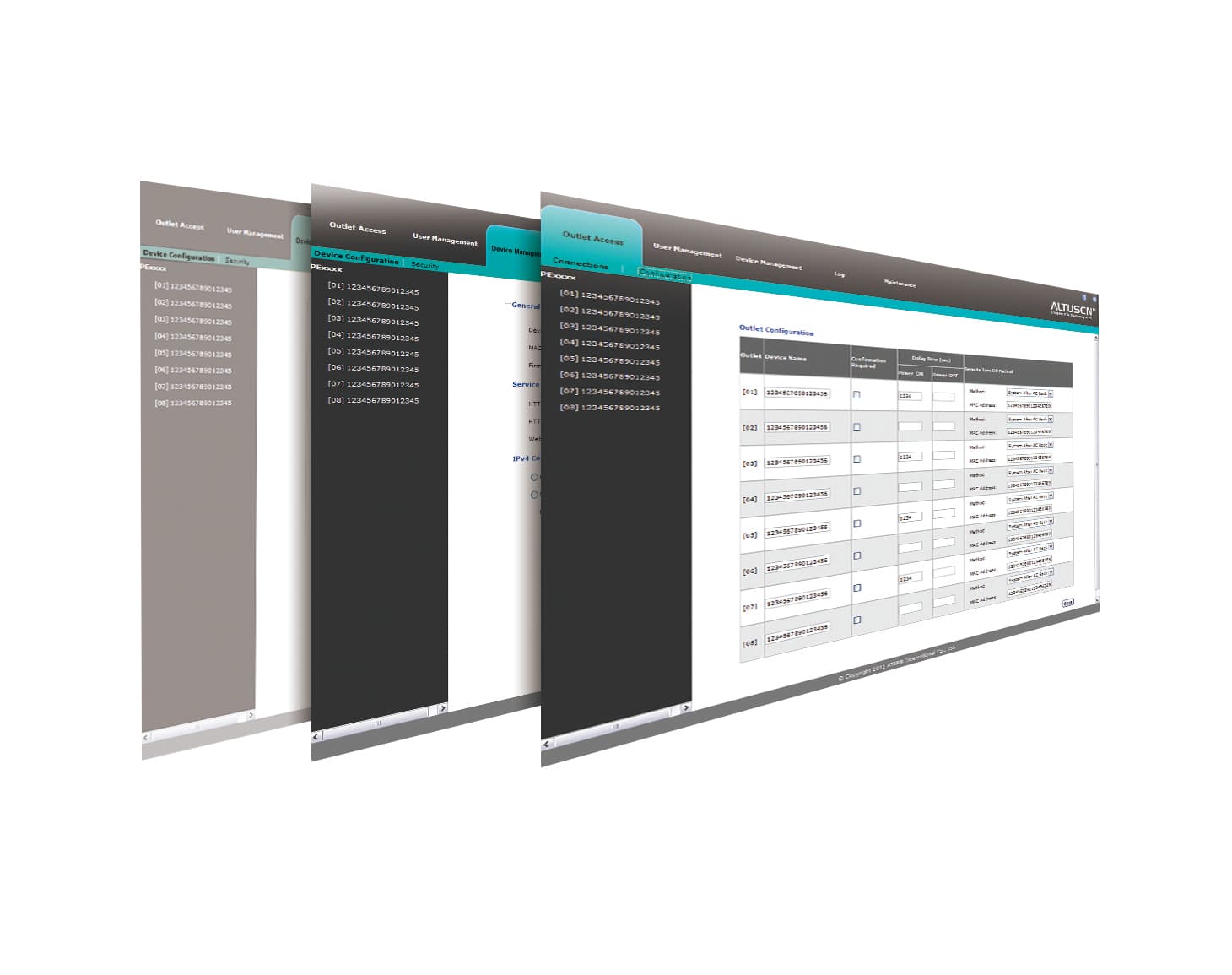 ATEN ECO-DC eco DC Energy & DCIM Management Web GUI — ATEN software product image