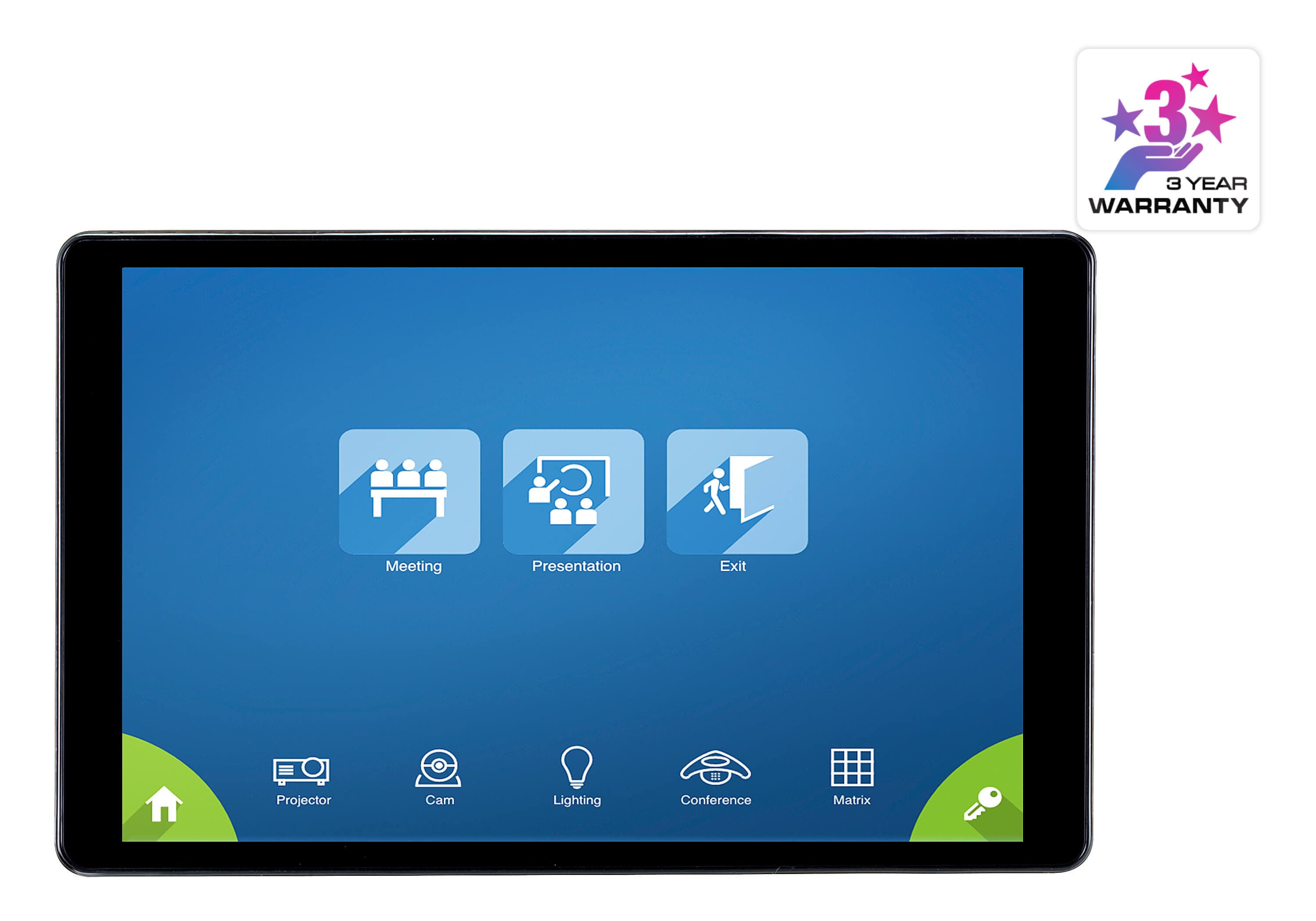 ATEN VK320 8" Touch Panel - angled product view