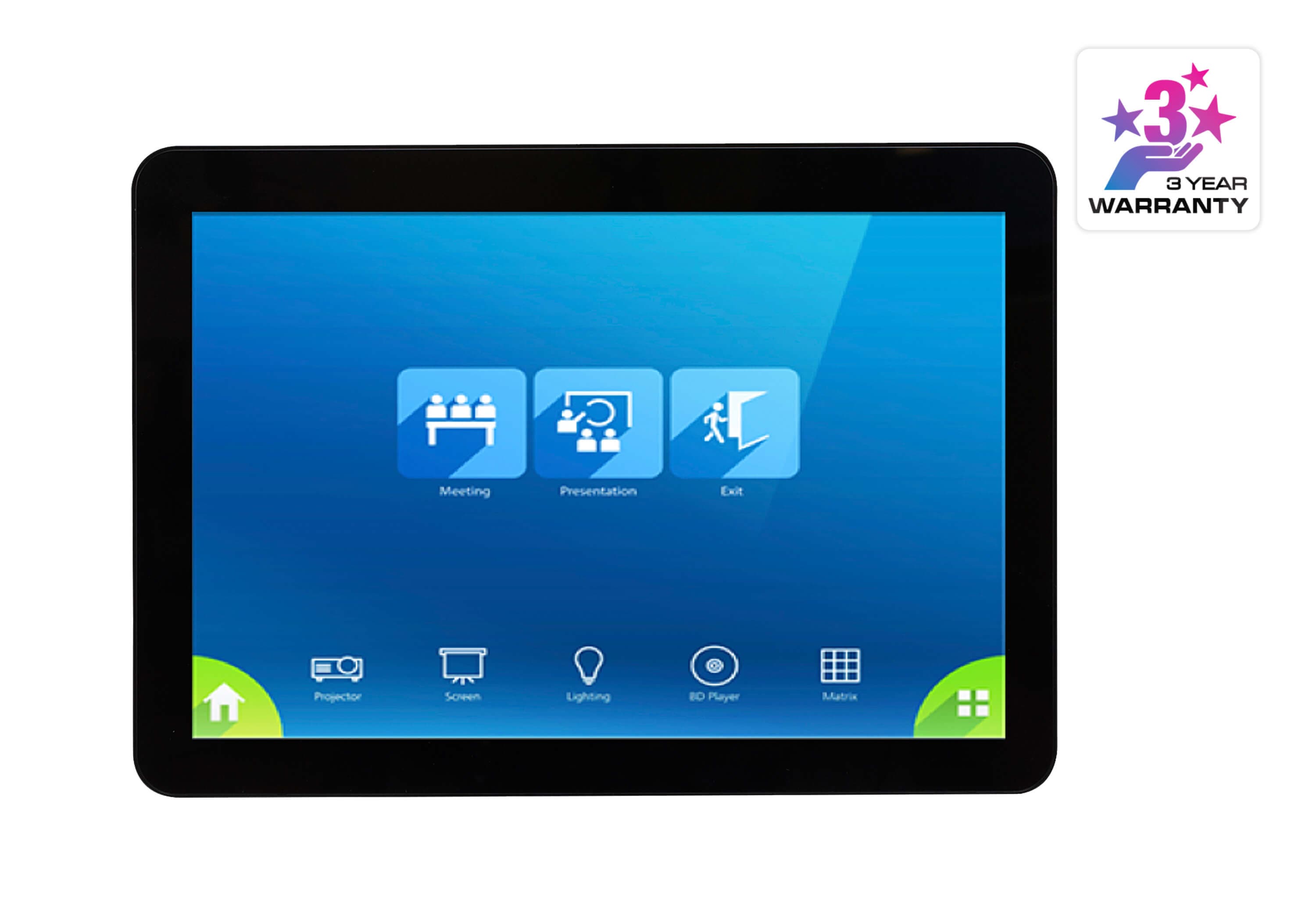 ATEN VK330 10.1” Touch Panel - angled product view