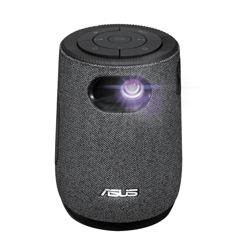 ASUS ZenBeam Latte L1 portable LED projector, front three-quarter view