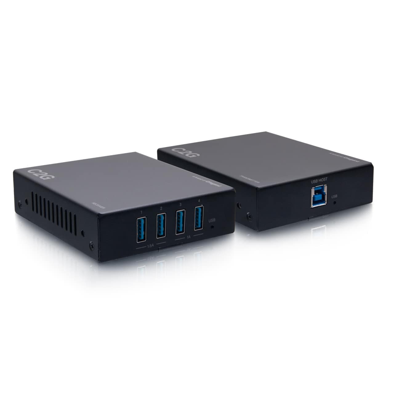 C2G Superbooster® 4-Port USB over Cat6a Extender Kit - USB 3.2 Gen1 (5Gbps) — manufacturer product image.
