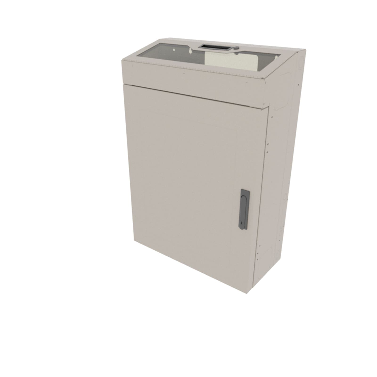 Middle Atlantic 6 RU Low Profile Wall Rack Plexi Top - Putty — manufacturer product-family image