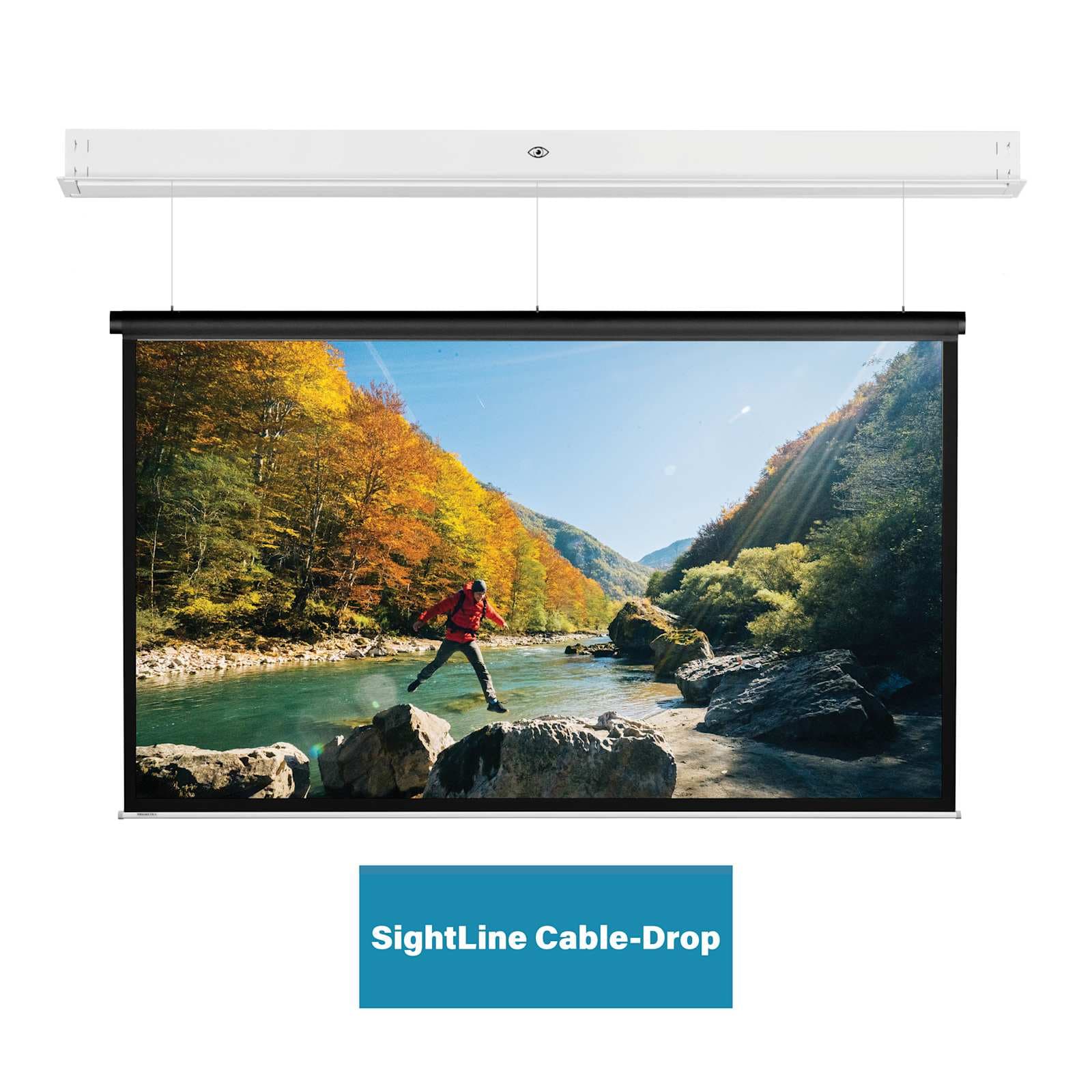 Da-Lite DescenderPro, 233 x 310 cm with Matte White Non Tensioned — manufacturer product-family image