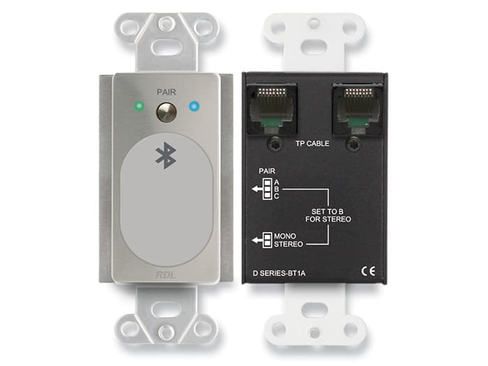 Radio Design Labs DS-BT1A Wall-Mounted Bluetooth® Audio Format-A Interface