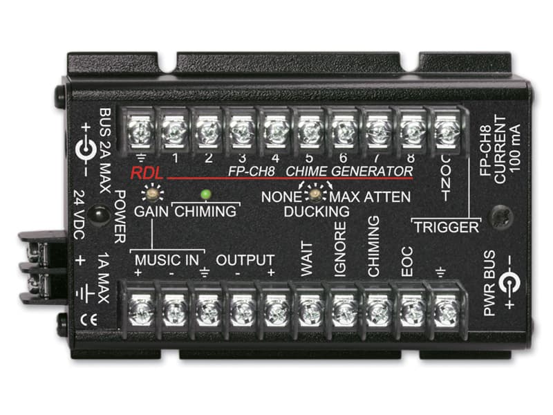 Radio Design Labs FP-CH8 Chime Generator - 8 Electronic Chimes