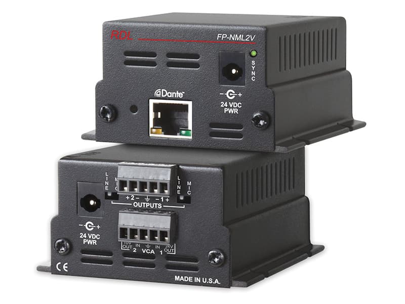 Radio Design Labs FP-NML2V Network to Mic/Line Interface with VCA