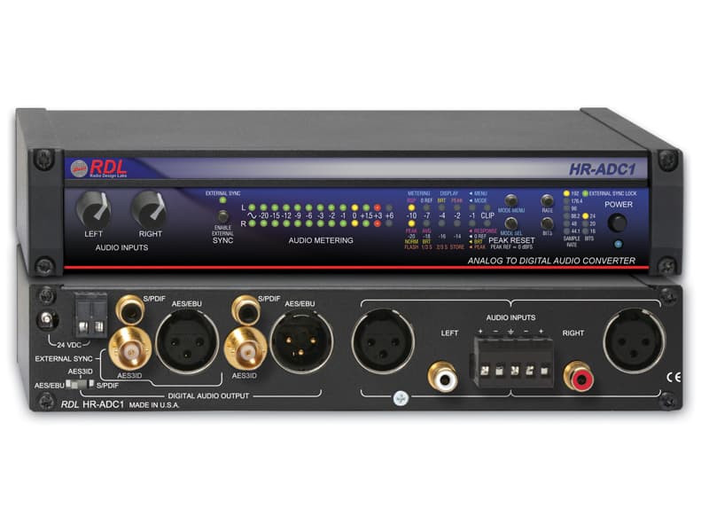 Radio Design Labs HR-ADC1 Analog to Digital Audio Converter