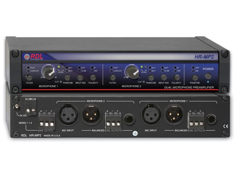 Radio Design Labs HR-MP2 Dual Microphone Preamplifier