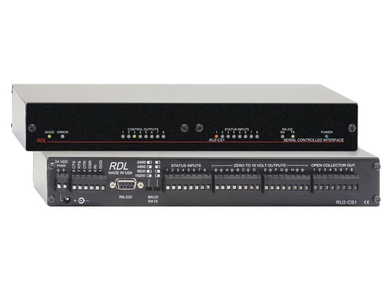Radio Design Labs RU2-CS1 RS-232 Serial Controlled Interface - Computer control