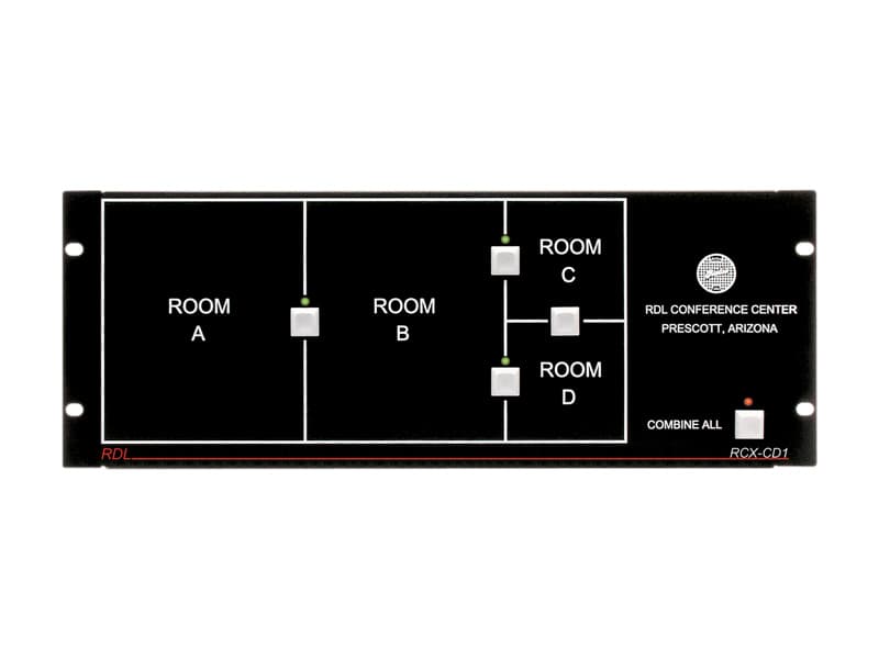 Radio Design Labs RCX-CD1 Remote Control for RCX-5C Room Combiner