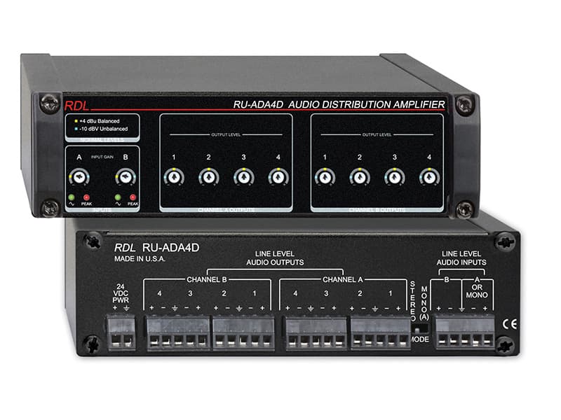 Radio Design Labs RU-ADA4D Audio Distribution Amplifier