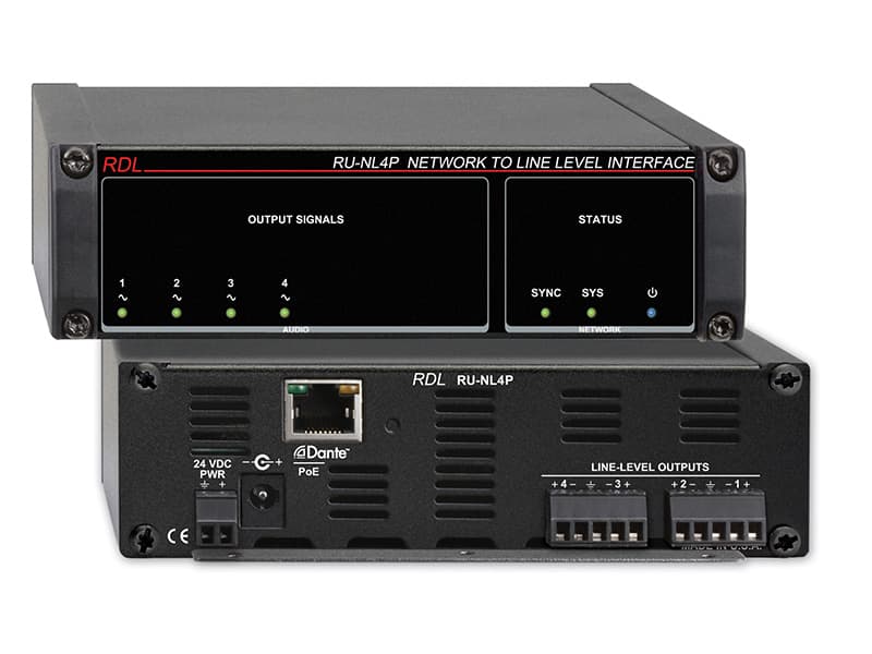 Radio Design Labs RU-NL4P Network to Line Level Interface