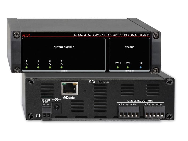 Radio Design Labs RU-NL4 Network to Line Level Interface