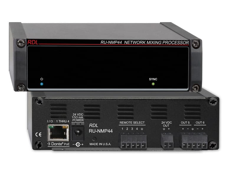 Radio Design Labs RU-NMP44 Network Mixing Processor - 4x4