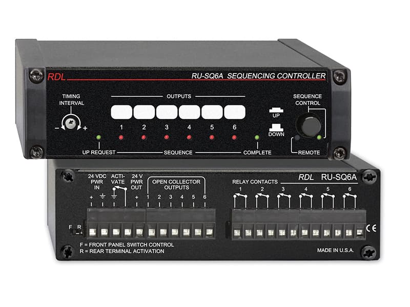 Radio Design Labs RU-SQ6A Sequencing Controller - Power up, power down