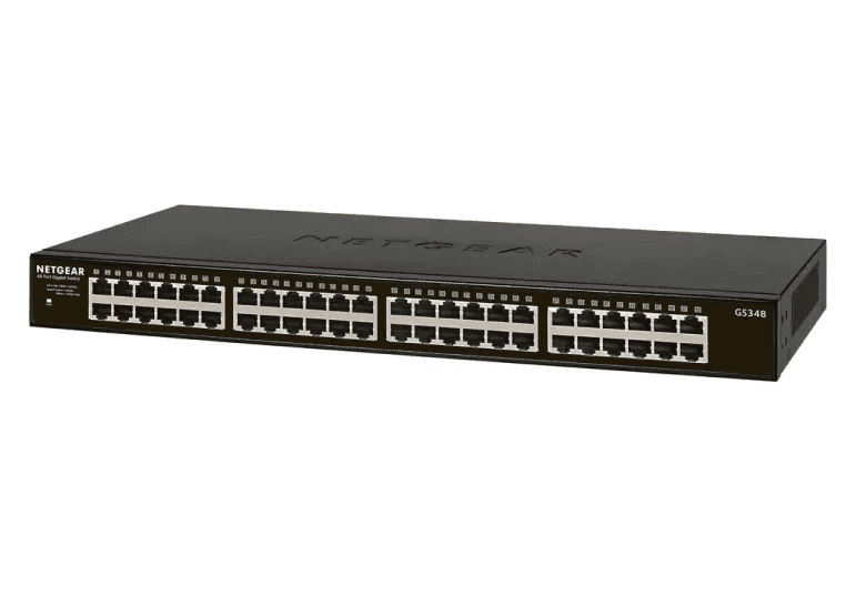 NETGEAR GS348 48-Port Gigabit Ethernet Unmanaged Essentials Switch