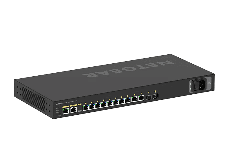 NETGEAR M4250 GSM4212PX 8x1G PoE+ 240W 2x1G and 2xSFP+ Managed Switch