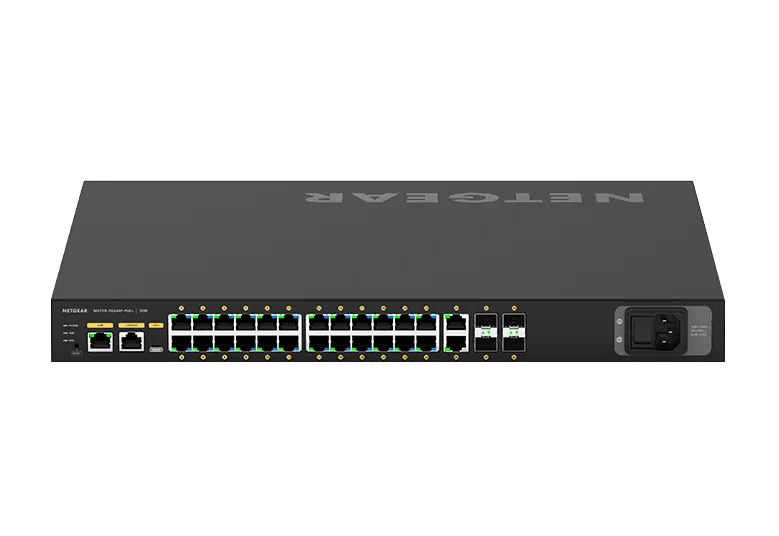 NETGEAR GSM4230P 24x1G PoE+ 300W 2x1G and 4xSFP Managed Switch
