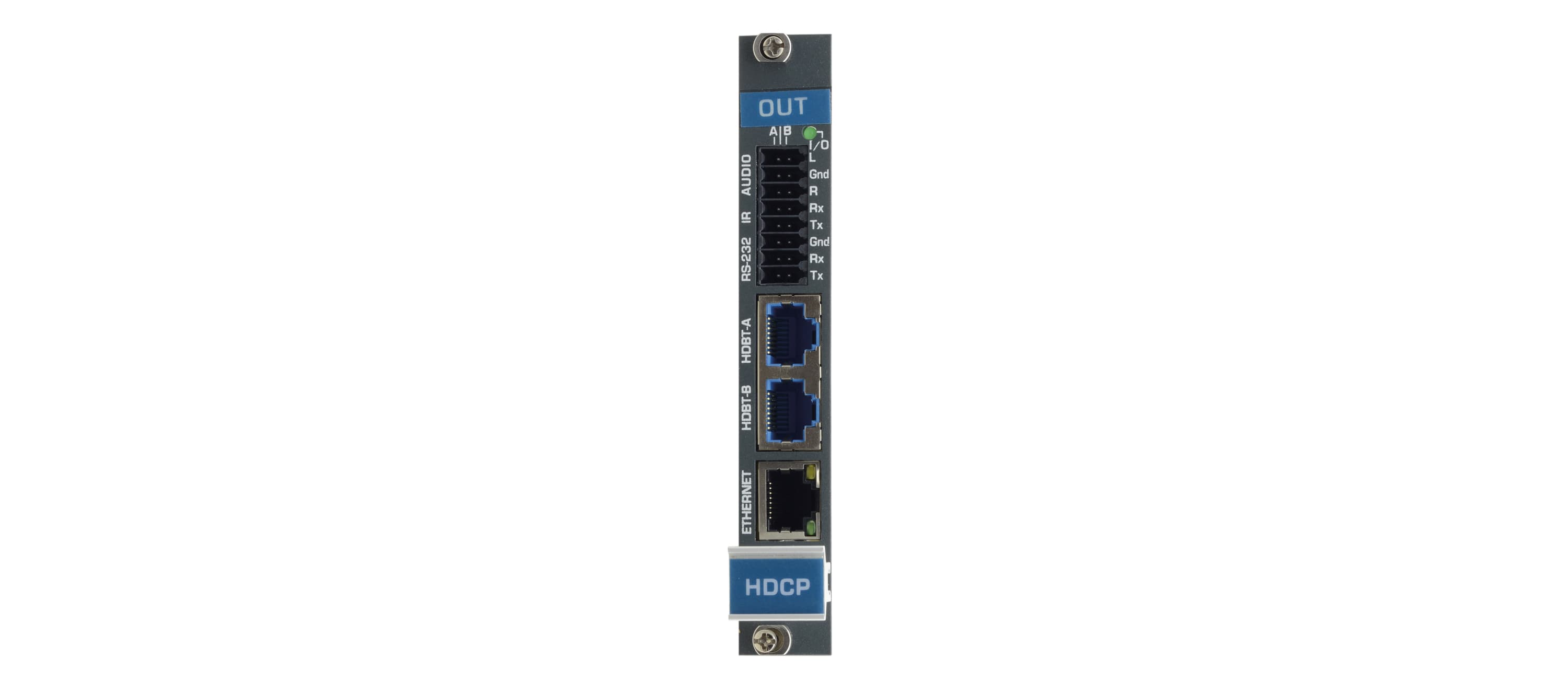 Kramer DTAxr-OUT2-F16 2-Channel 4K60 4:2:0 HDMI over Extended Reach HDBaseT Output Card