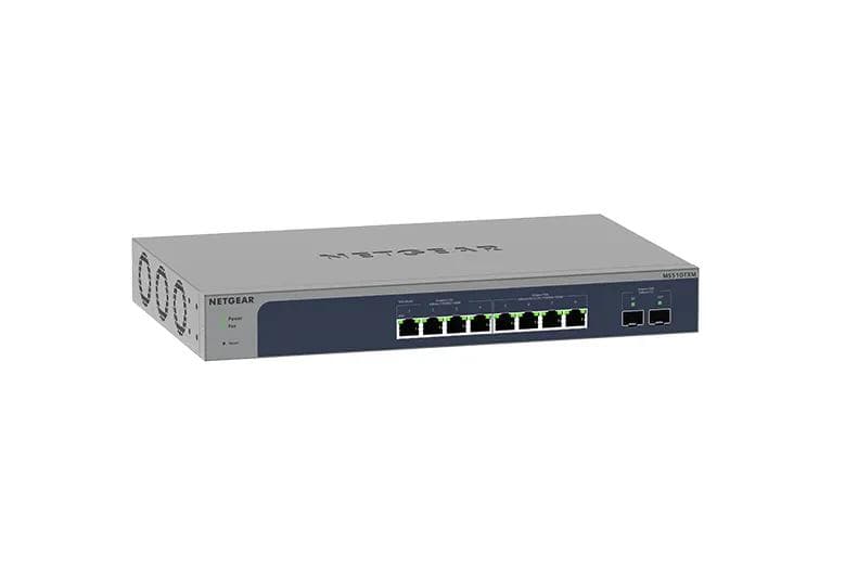 NETGEAR MS510TXM 8-Port Multi-Gigabit/10G Ethernet Smart Switch with 2 SFP+ Ports