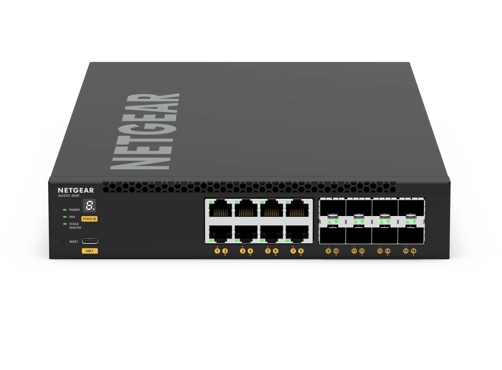 NETGEAR M4350 XSM4316 8x10G/Multi-Gig and 8xSFP+ (XSM4316) Managed Switch
