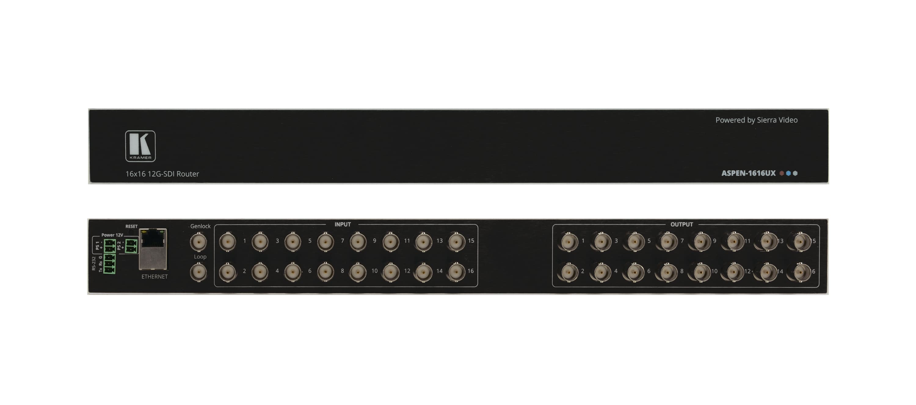 Kramer ASPEN-1616UX 16X16 12G SDI Matrix Switcher