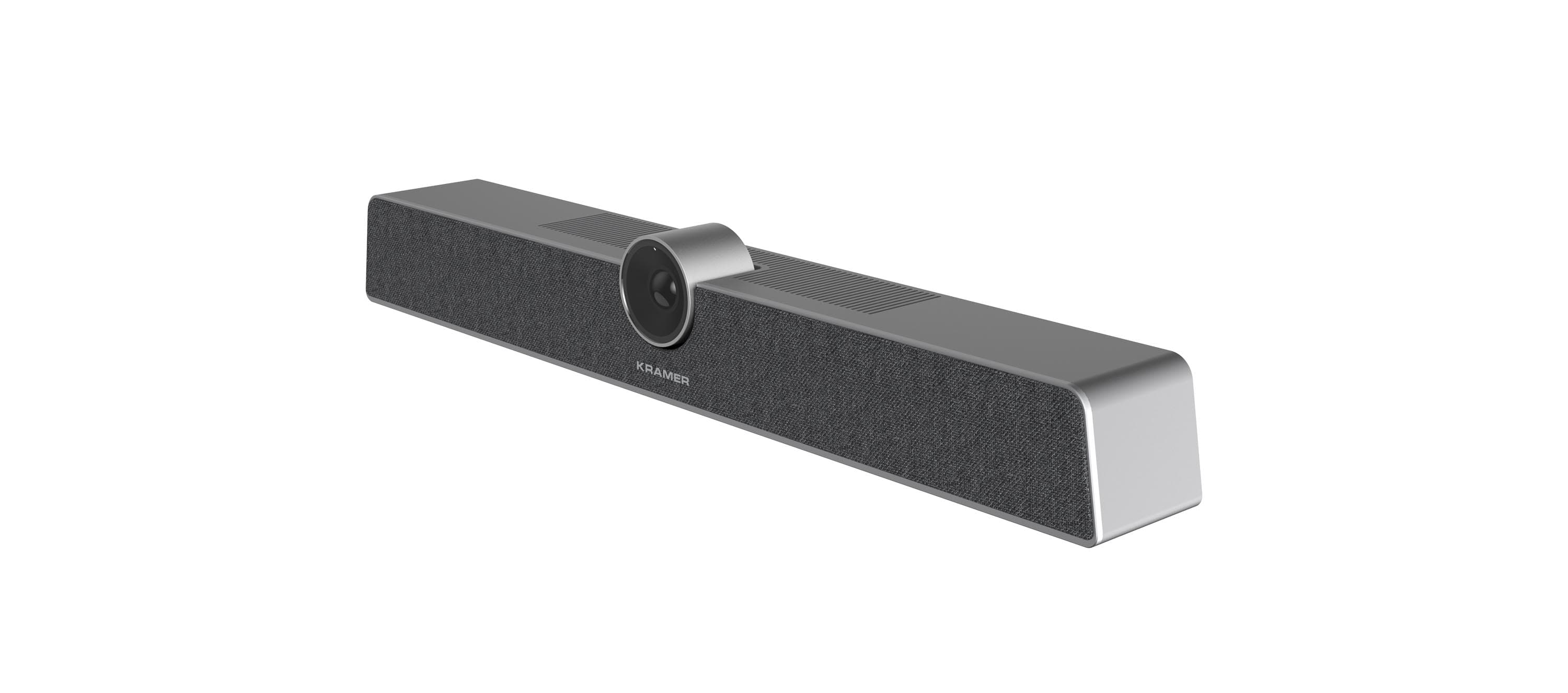 Kramer K-Bar 12MP camera, 120˚ FOV, 5x digital zoom, 6 array MEMS microphone, 8w speaker