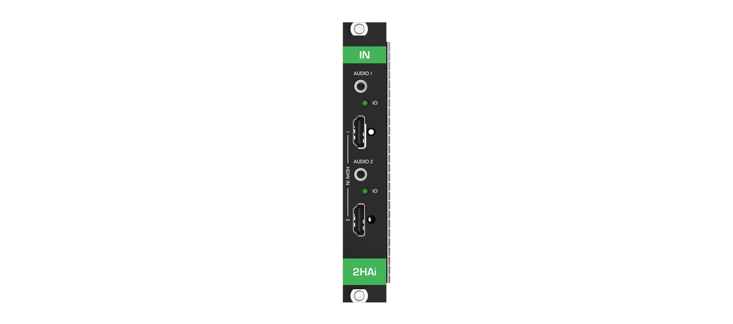 Kramer MC3-2HAi 4K60 HDMI 2xIN Card with Analog Audio