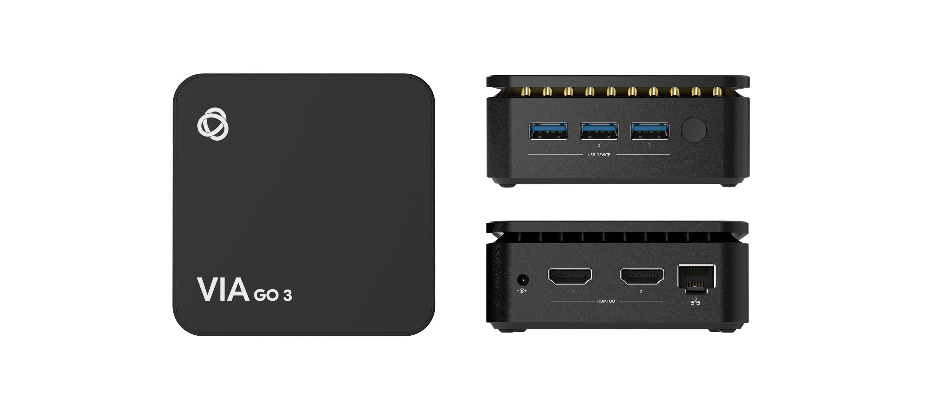 Kramer VIA GO3 Compact & Secure 4K Wireless Presentation Device