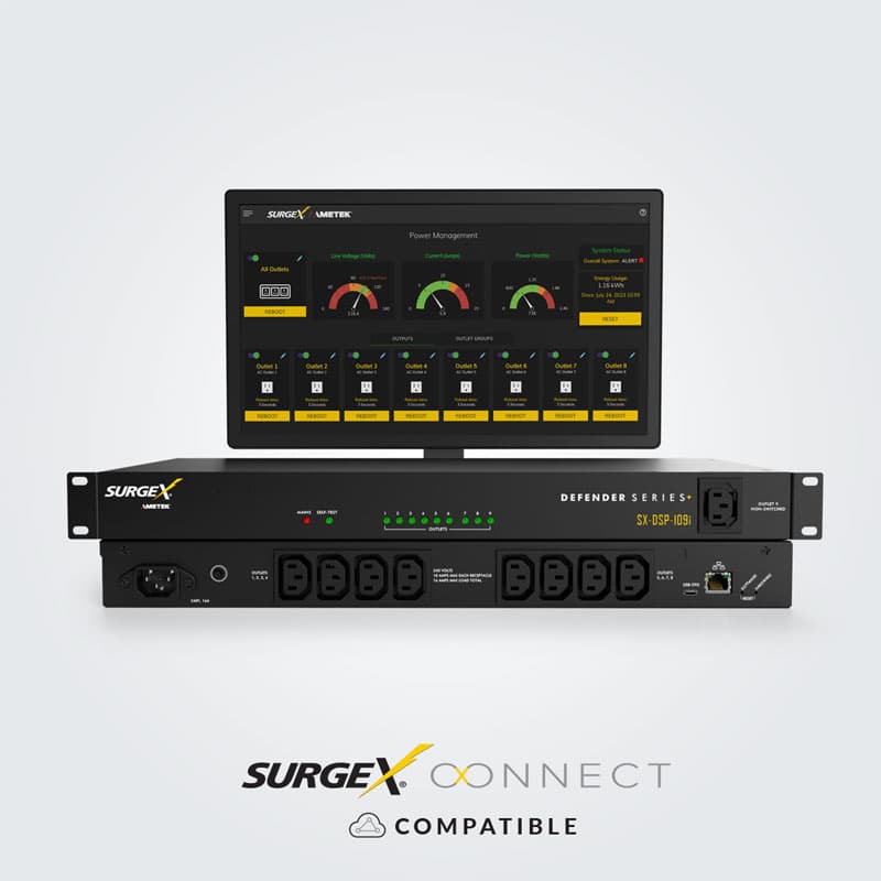 SurgeX SX-DSP-169i Defender Series+ — Smart Power Management — manufacturer product-family image
